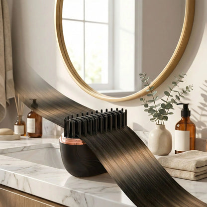 brosse chauffante