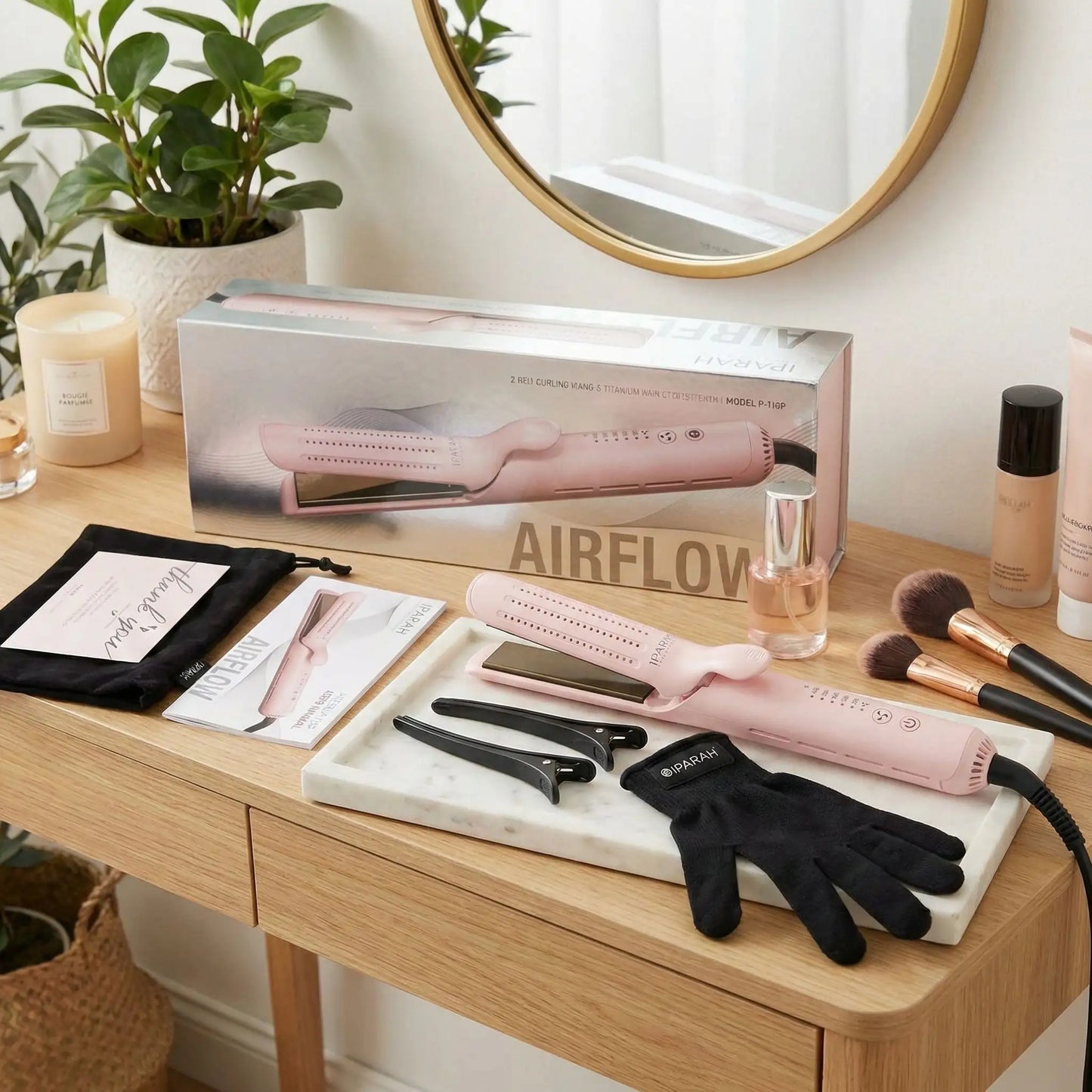 fer a lisser avec accessoires